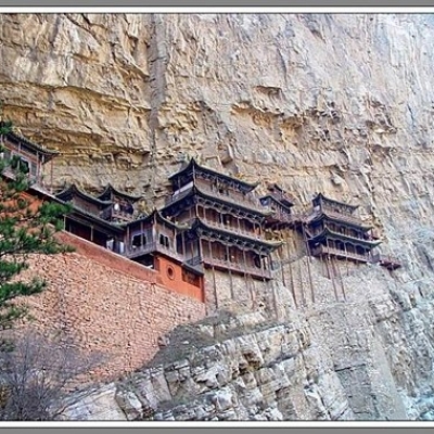 山西懸空寺--中國古代建築藝術